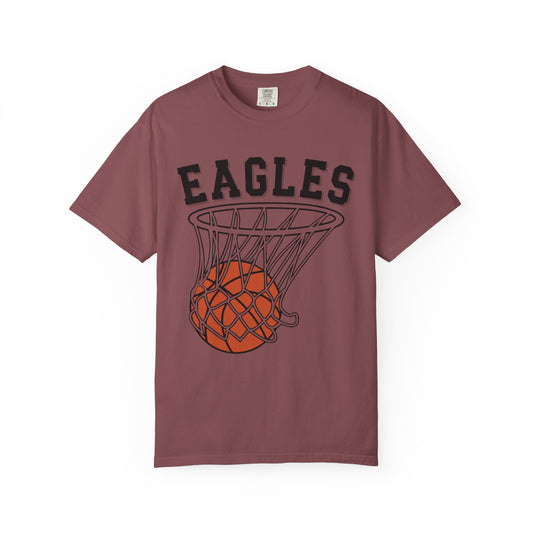 Eagles Basketball Comfort Colors Tee