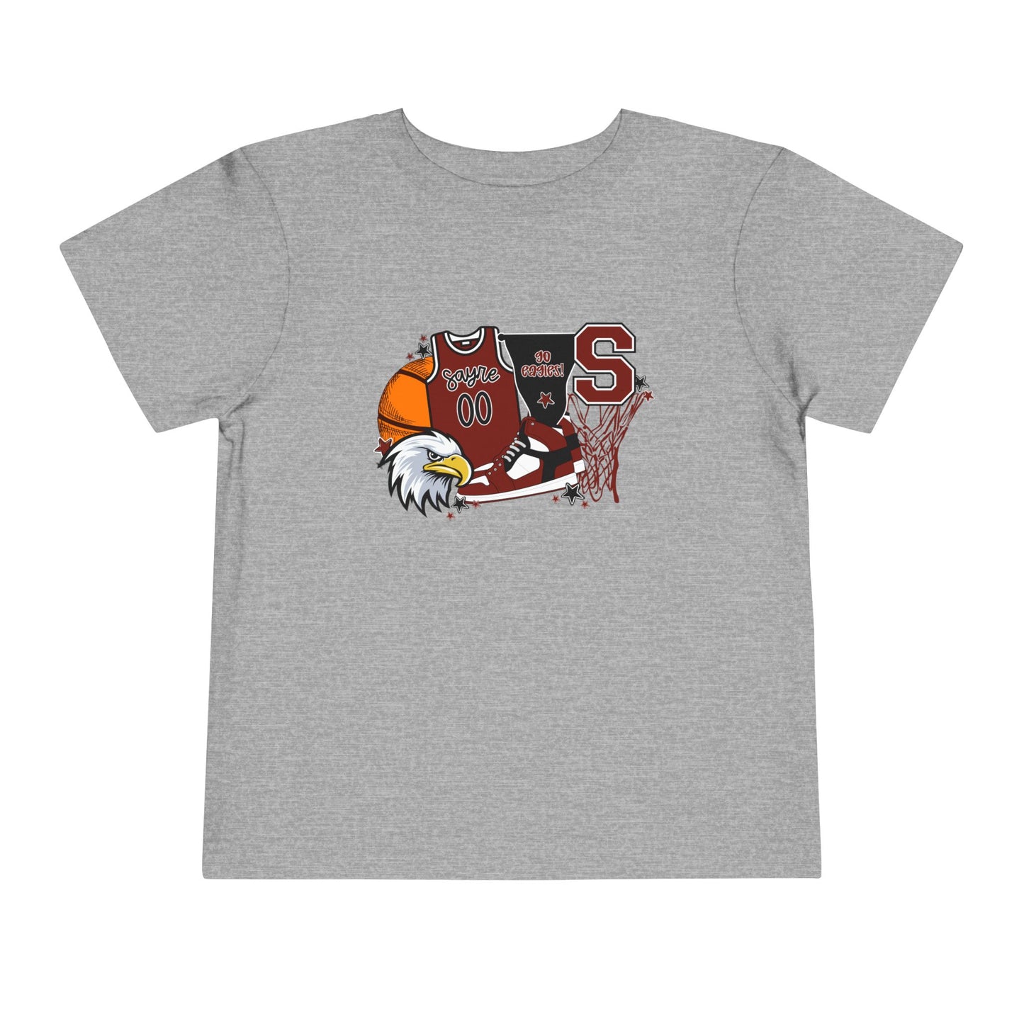 Limited Time Toddler Sayre Eagles Custom Jersey Tee