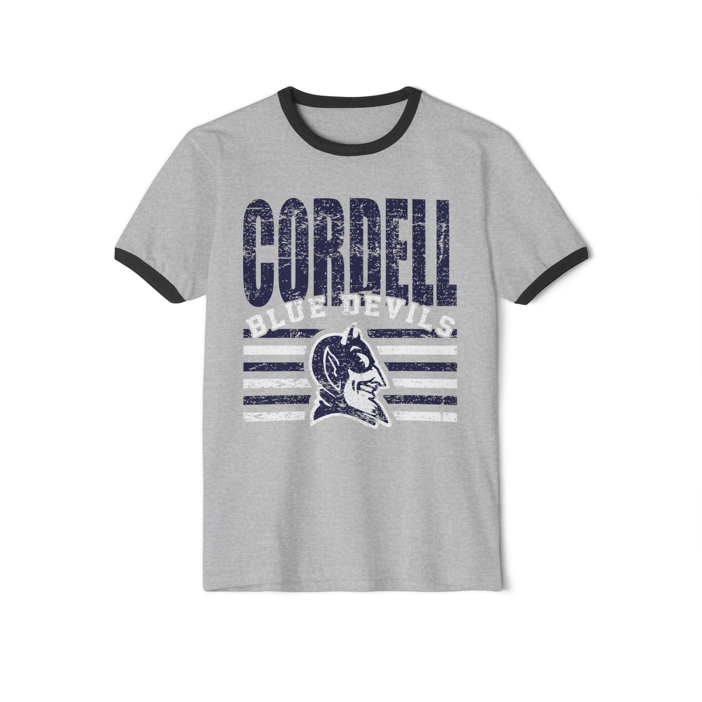 Cordell Blue Devils Ringer Shirt