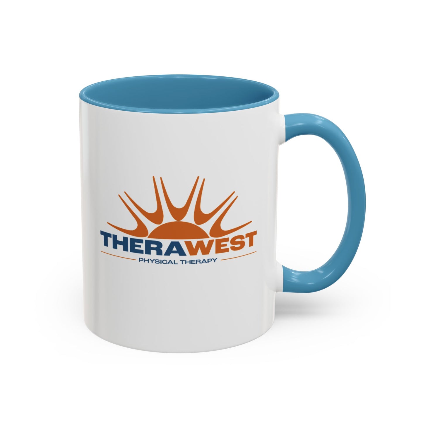Colorful Handle TheraWest mug 11oz or 15 oz
