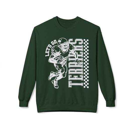 Terriers Football Lets Go Softstyle Crewneck