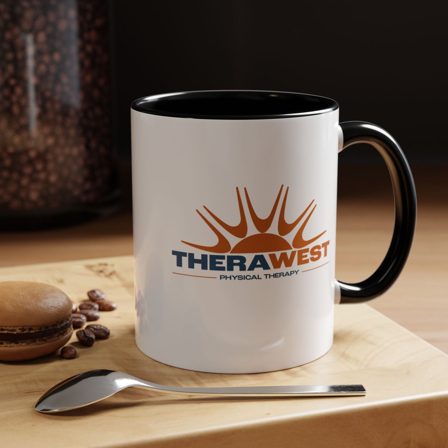 Colorful Handle TheraWest mug 11oz or 15 oz
