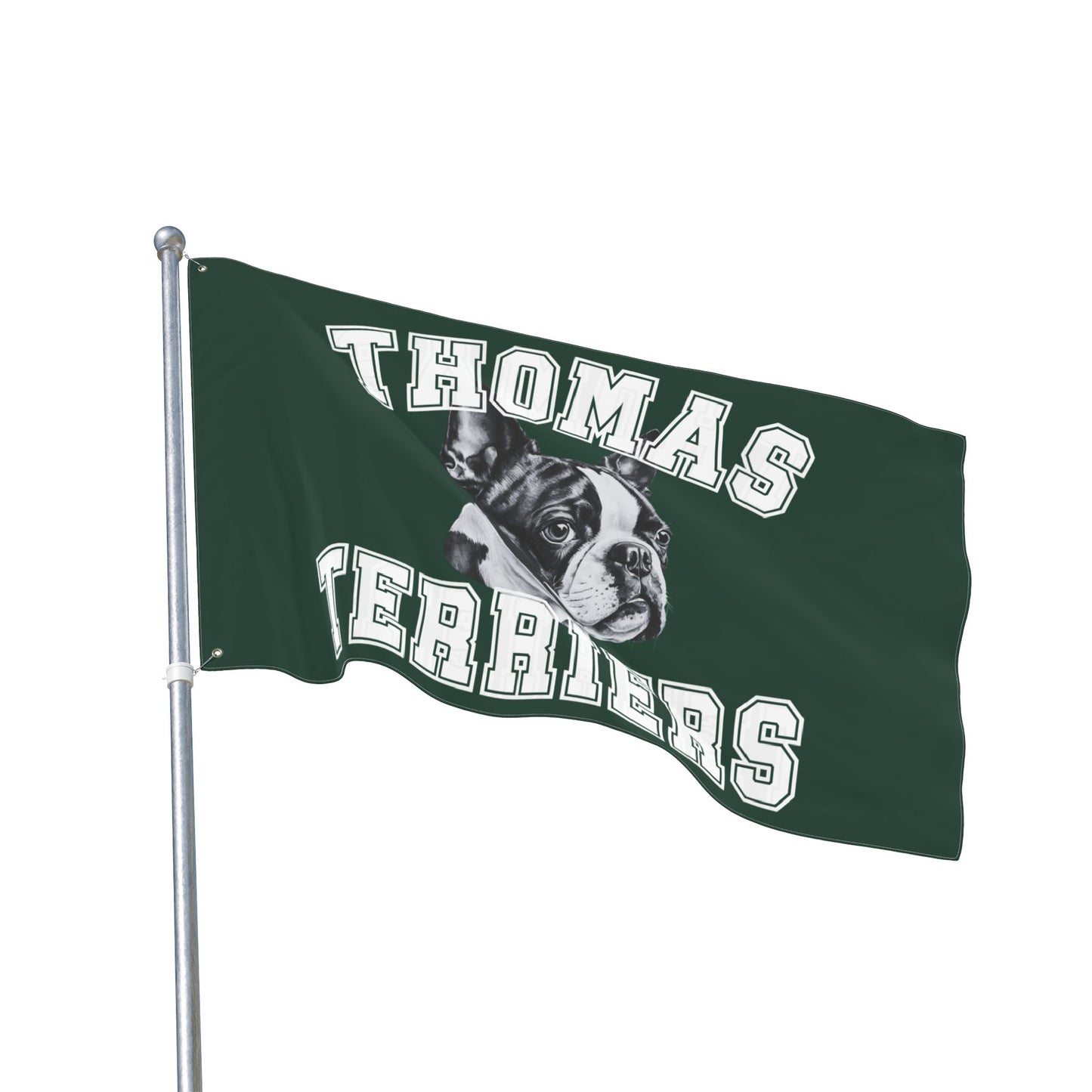 Thomas Terriers Double Sided 30" x 60" Flag