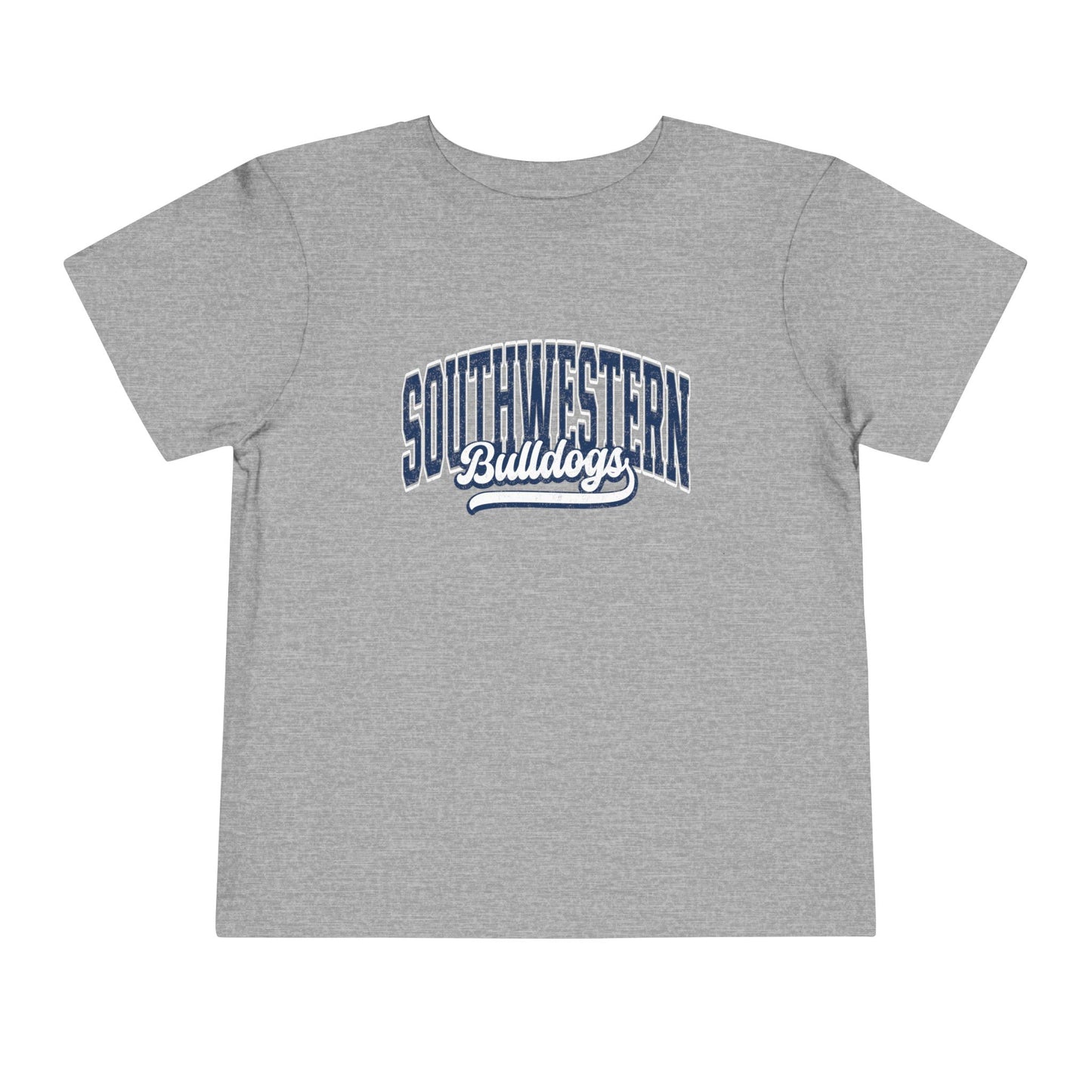 Retro Toddler Tee bulldogs