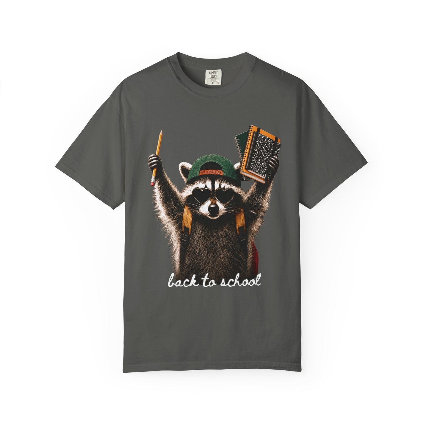 Racoon Back to School Comfort Colors