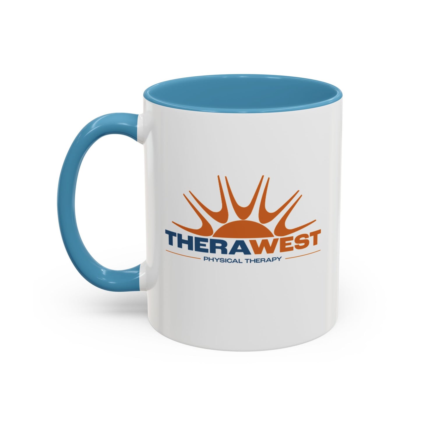Colorful Handle TheraWest mug 11oz or 15 oz