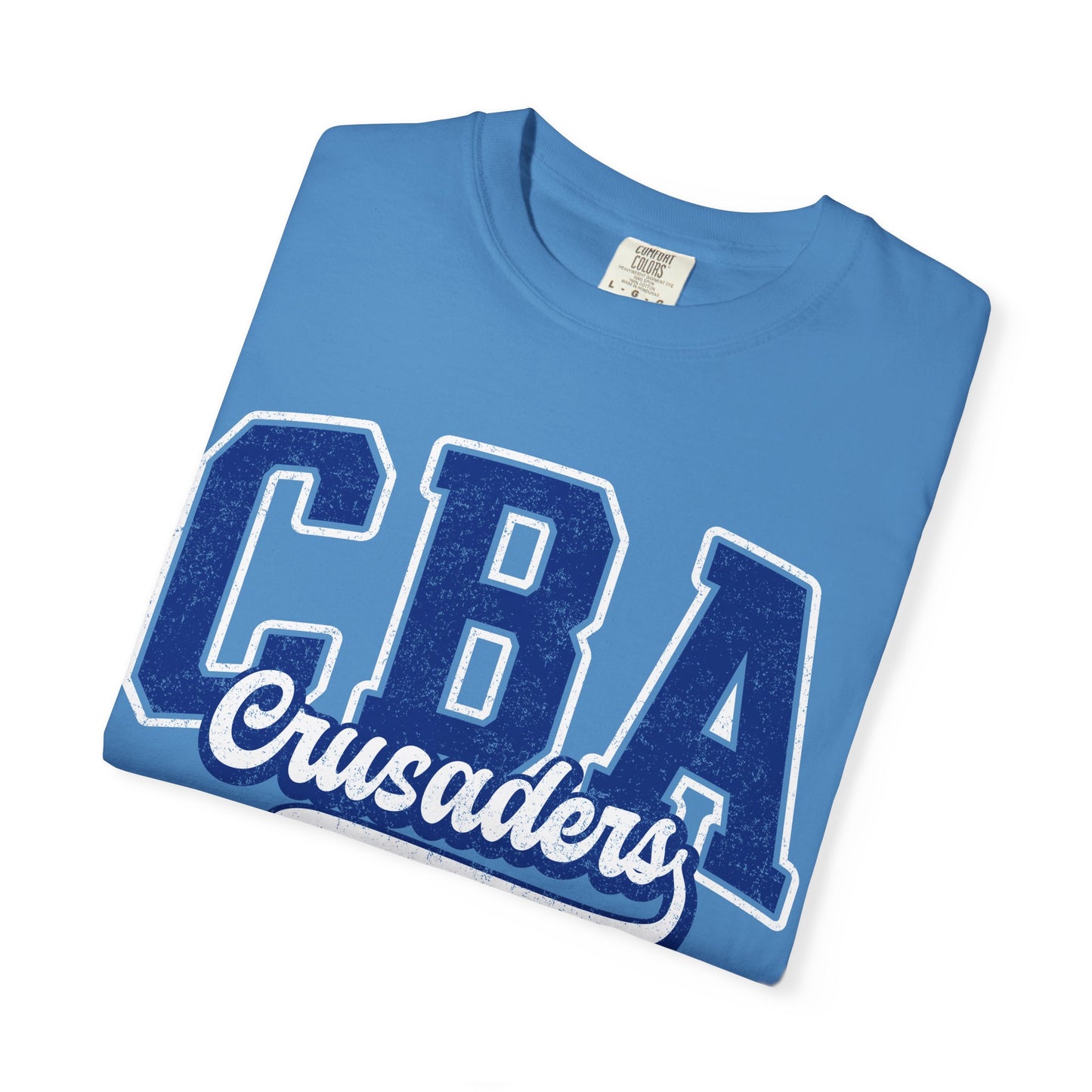 CBA Crusaders Varsity Text Comfort Colors