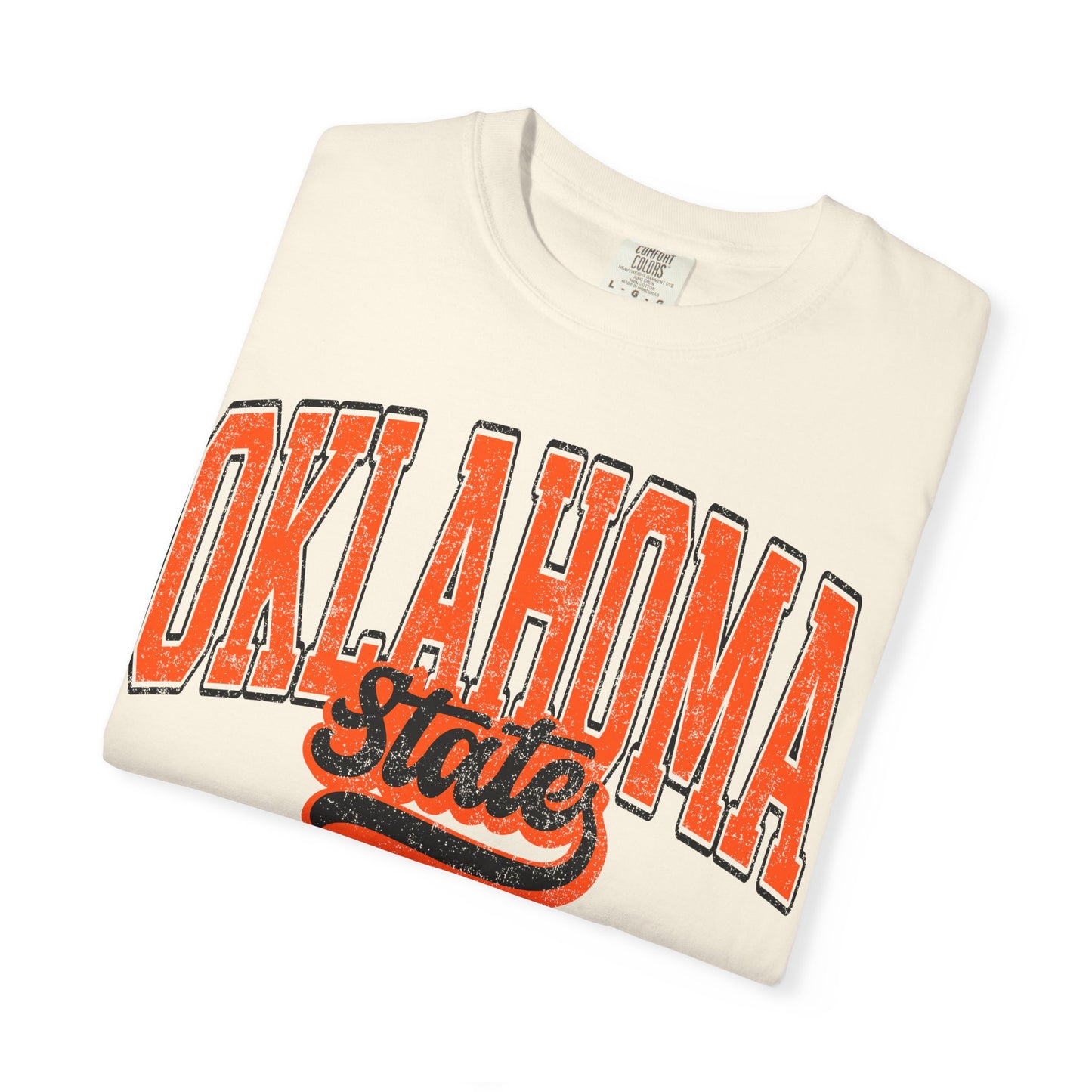 Retro comfort colors tee OKSTATE