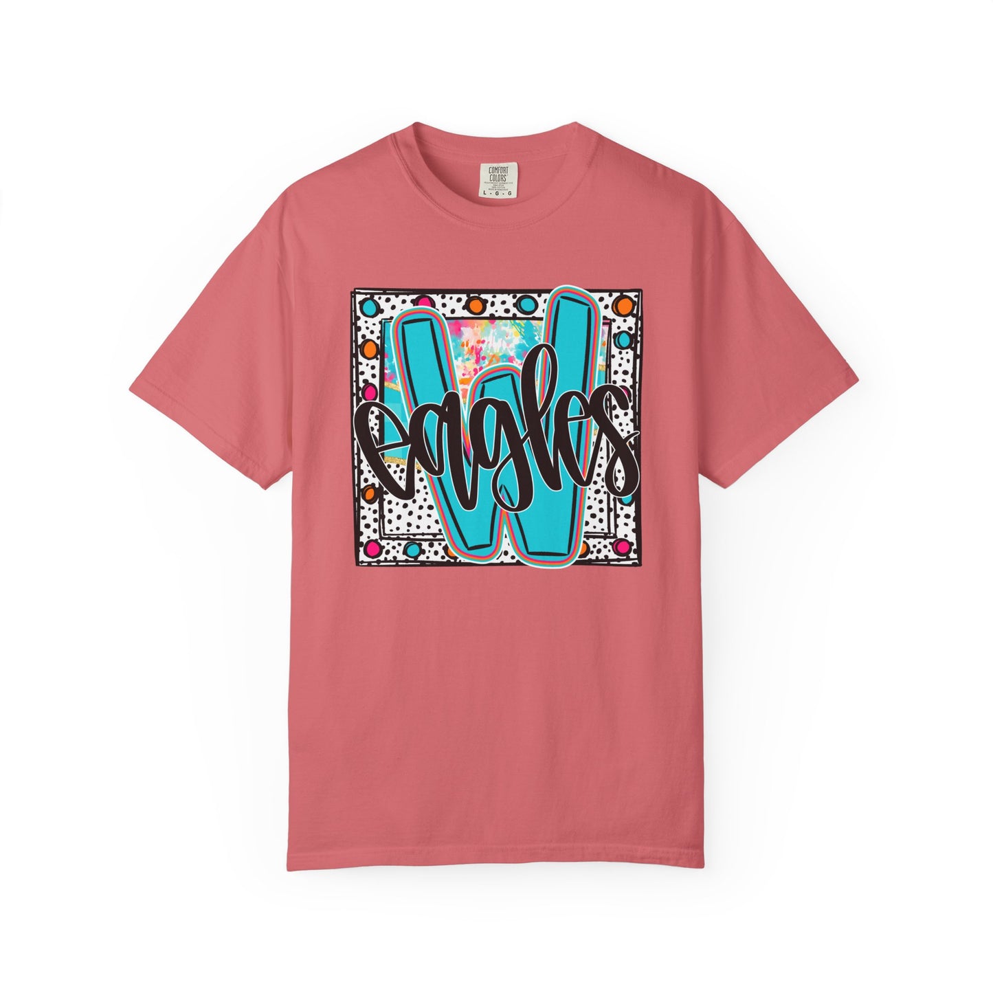 Weatherford Eagles Dotty Square Comfort Colors