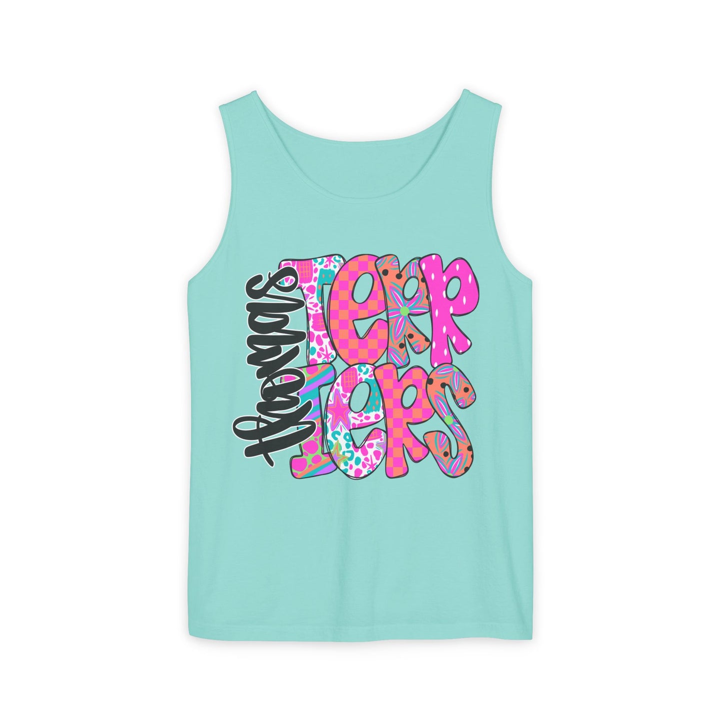 Thomas Terrier Stacked Tank Top Comfort Colors