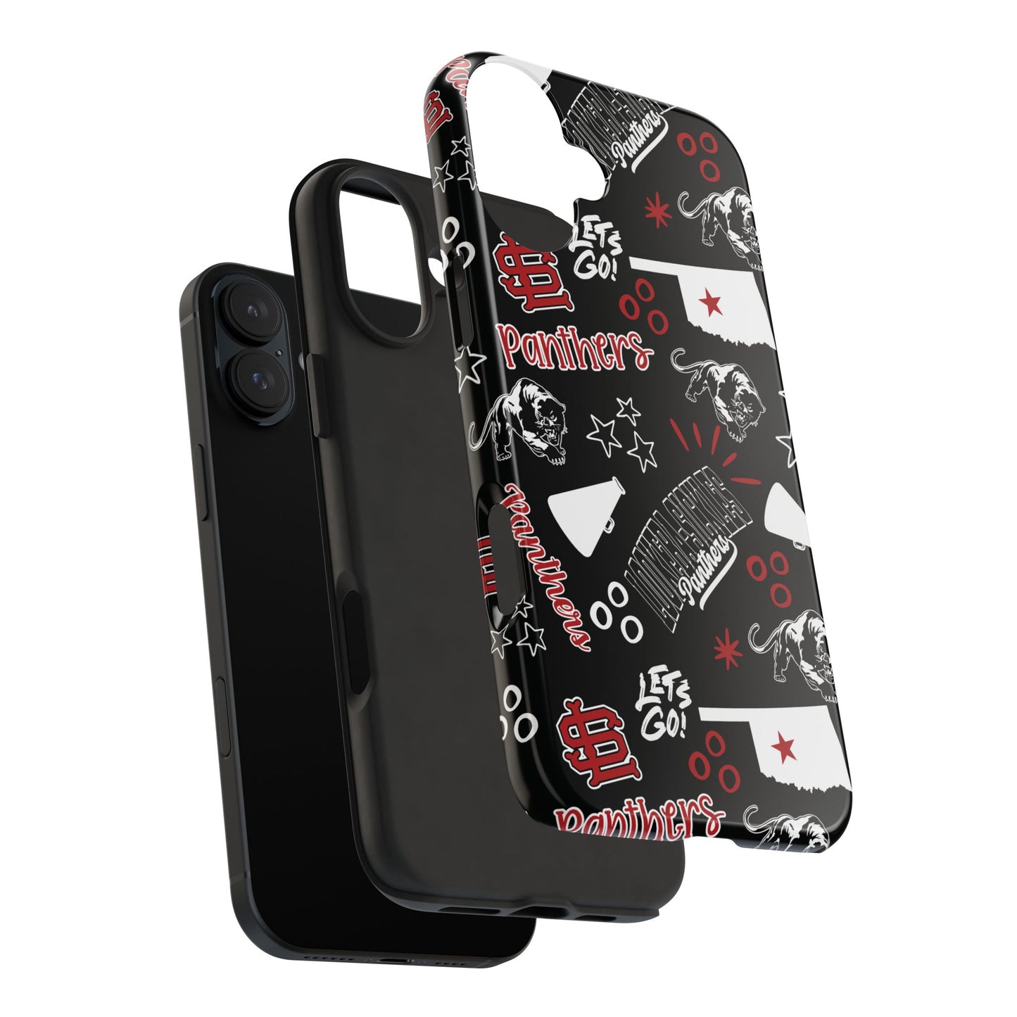 Black LS Panthers Phone Case