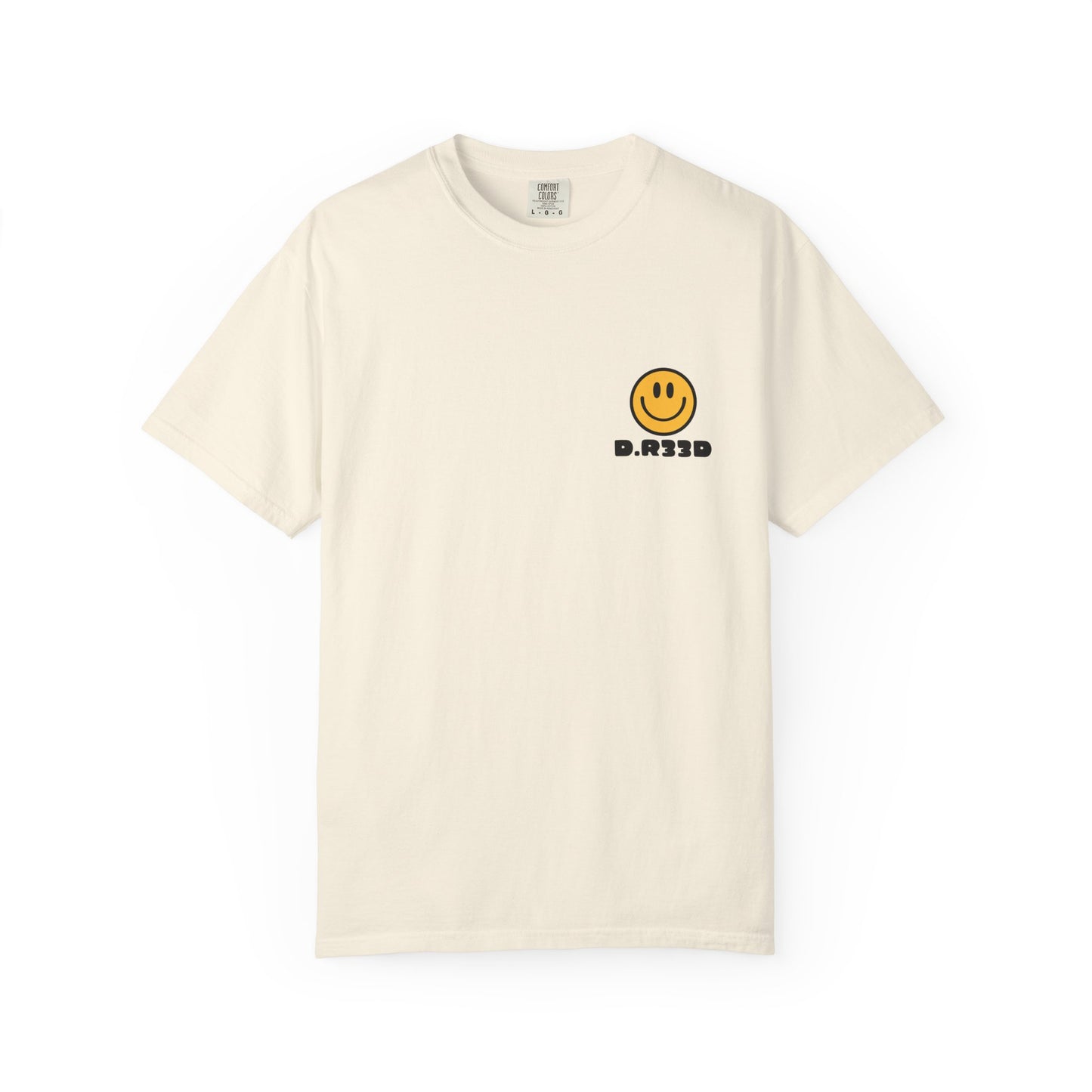 D.R33D Smiley Comfort Color Front Back