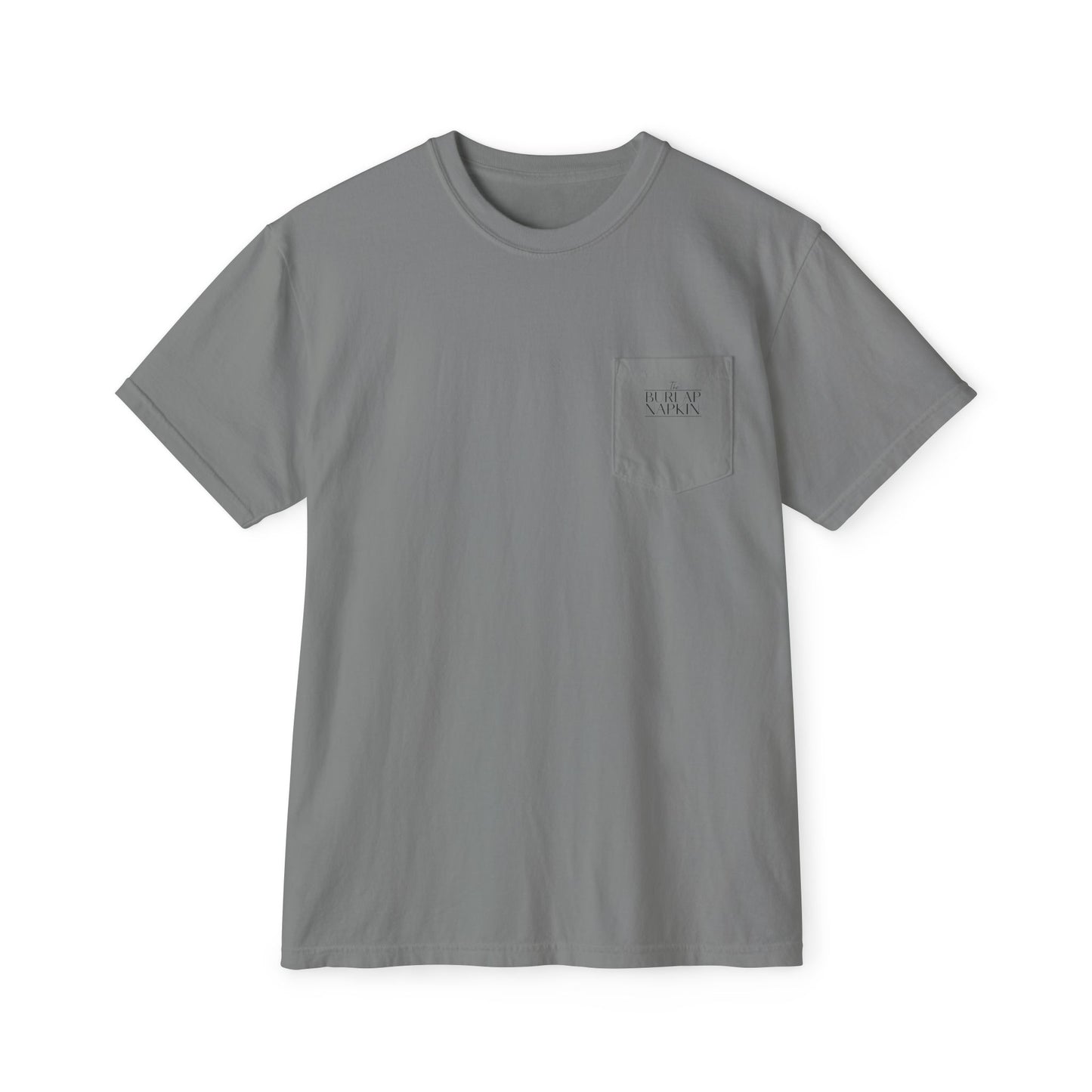 Pocket Tee Heavy Comfort Colors TBN