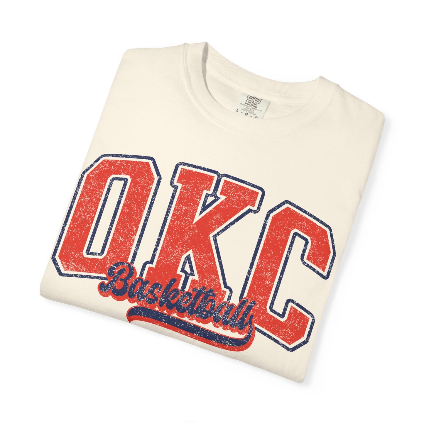 Retro comfort colors tee OKC