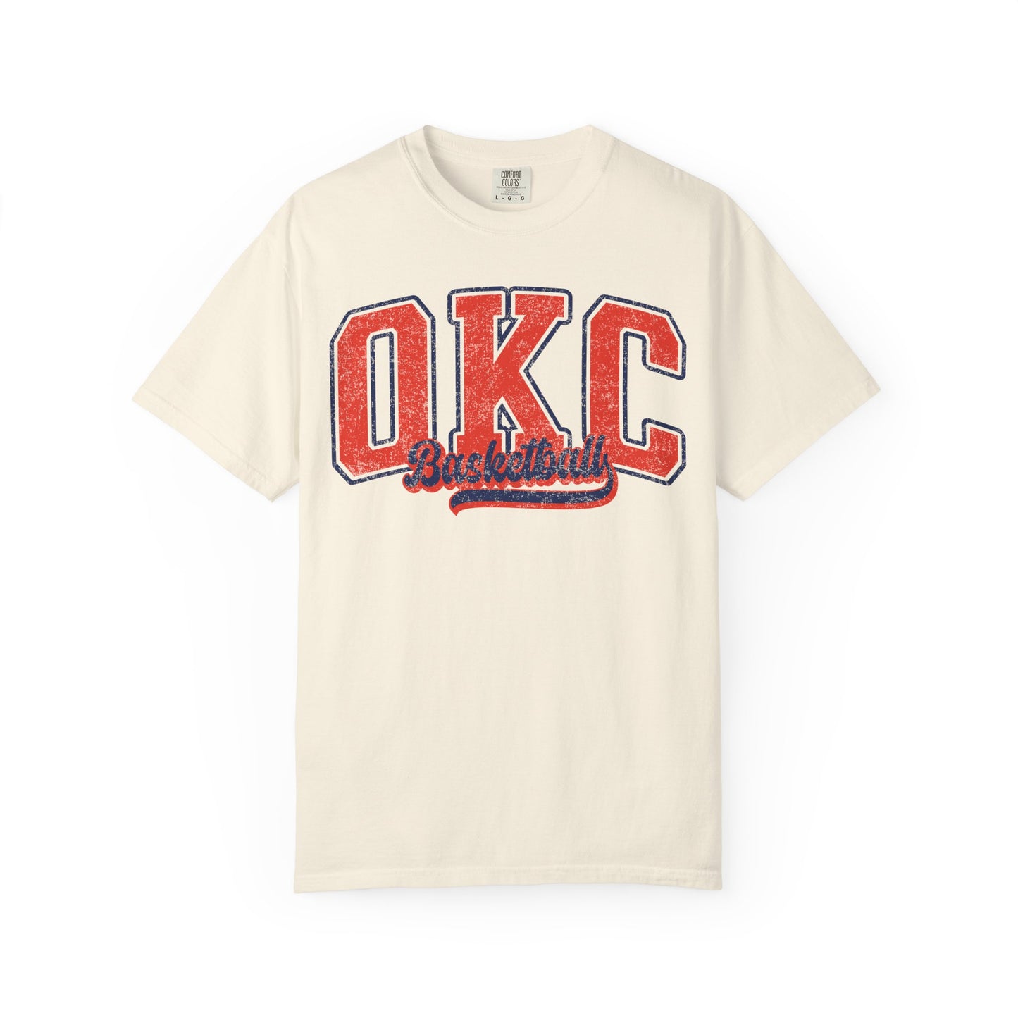 Retro comfort colors tee OKC