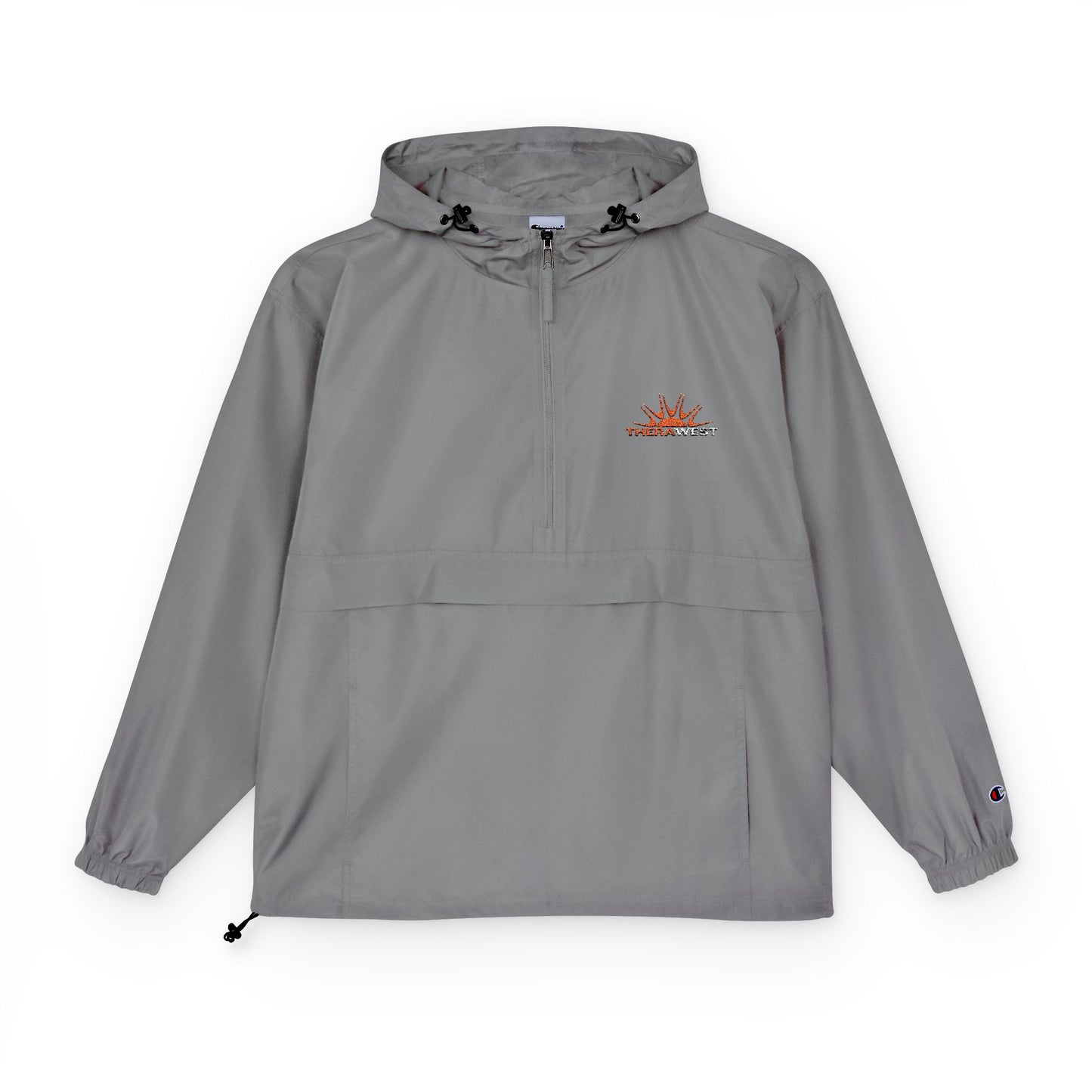 Embroidered Champion Packable Rain jacket TheraWest