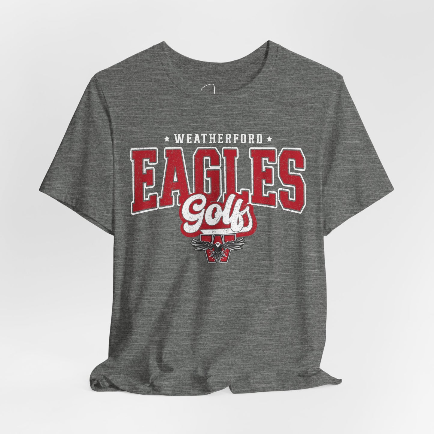 Weatherford Eagles Golf Bella Canvas Tee