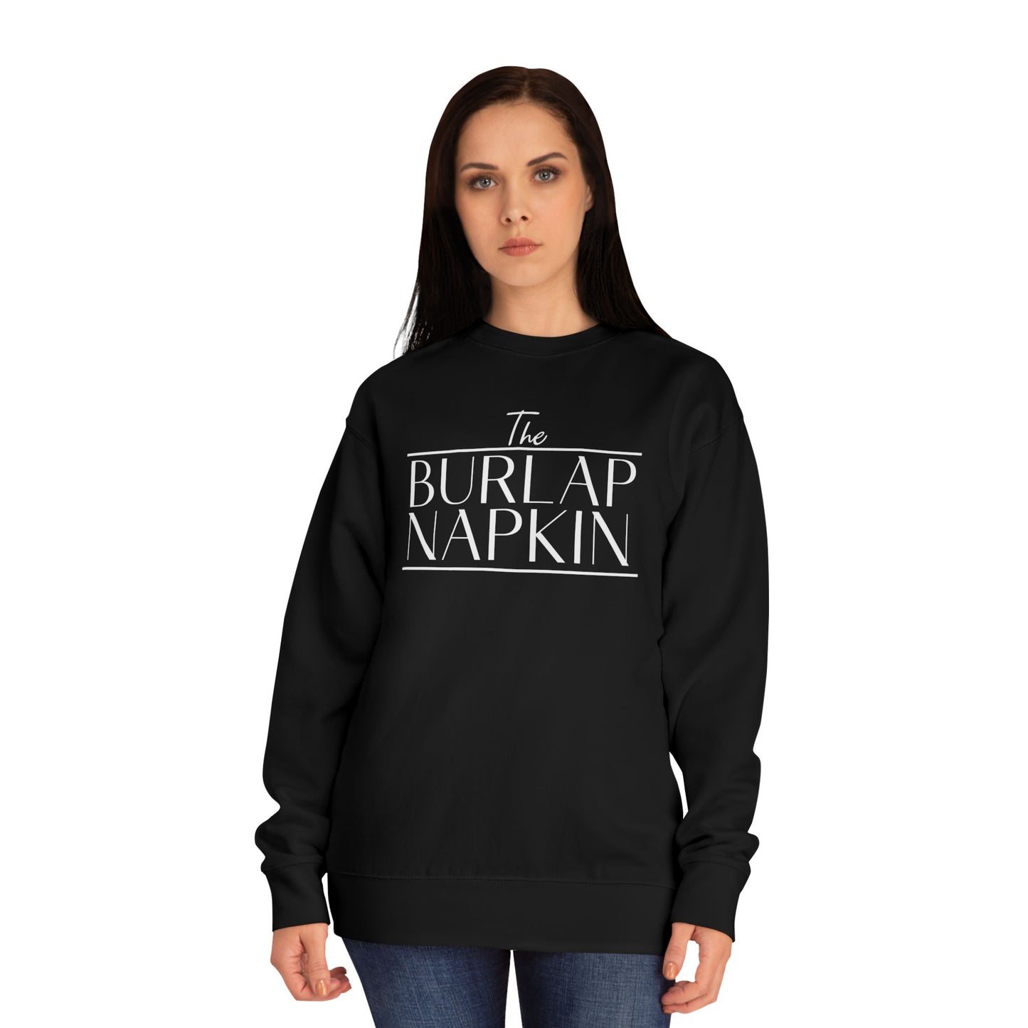 Unisex Crew Sweatshirt The Burlap Napkin