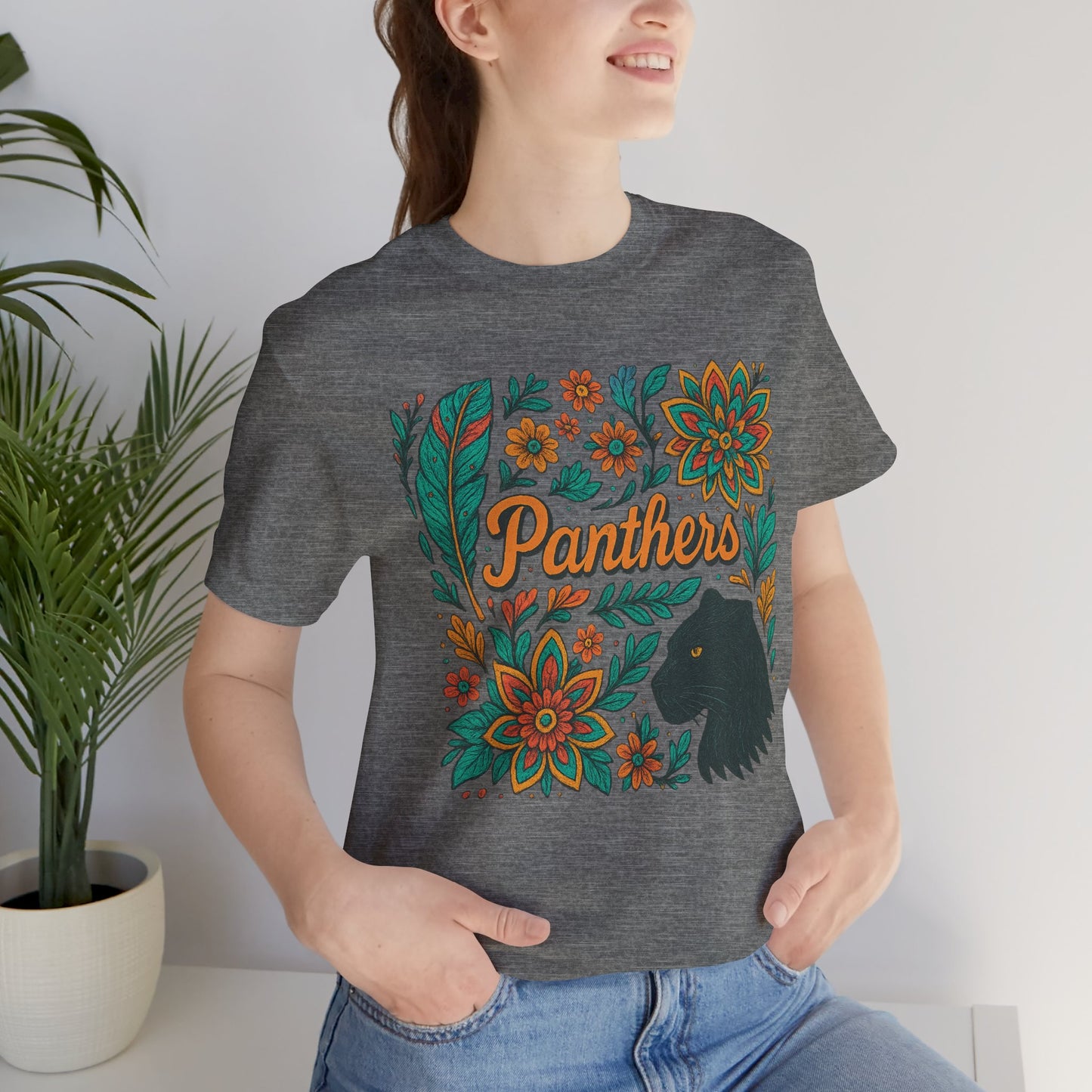 Boho Panthers Bella Canvas