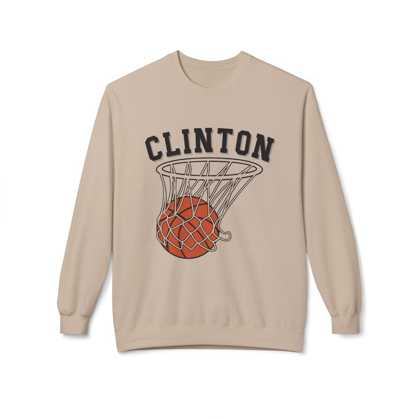 Clinton Basketball Crewneck