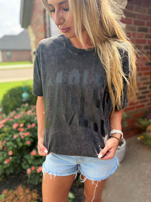 Black Eagles Zenana Acid Wash