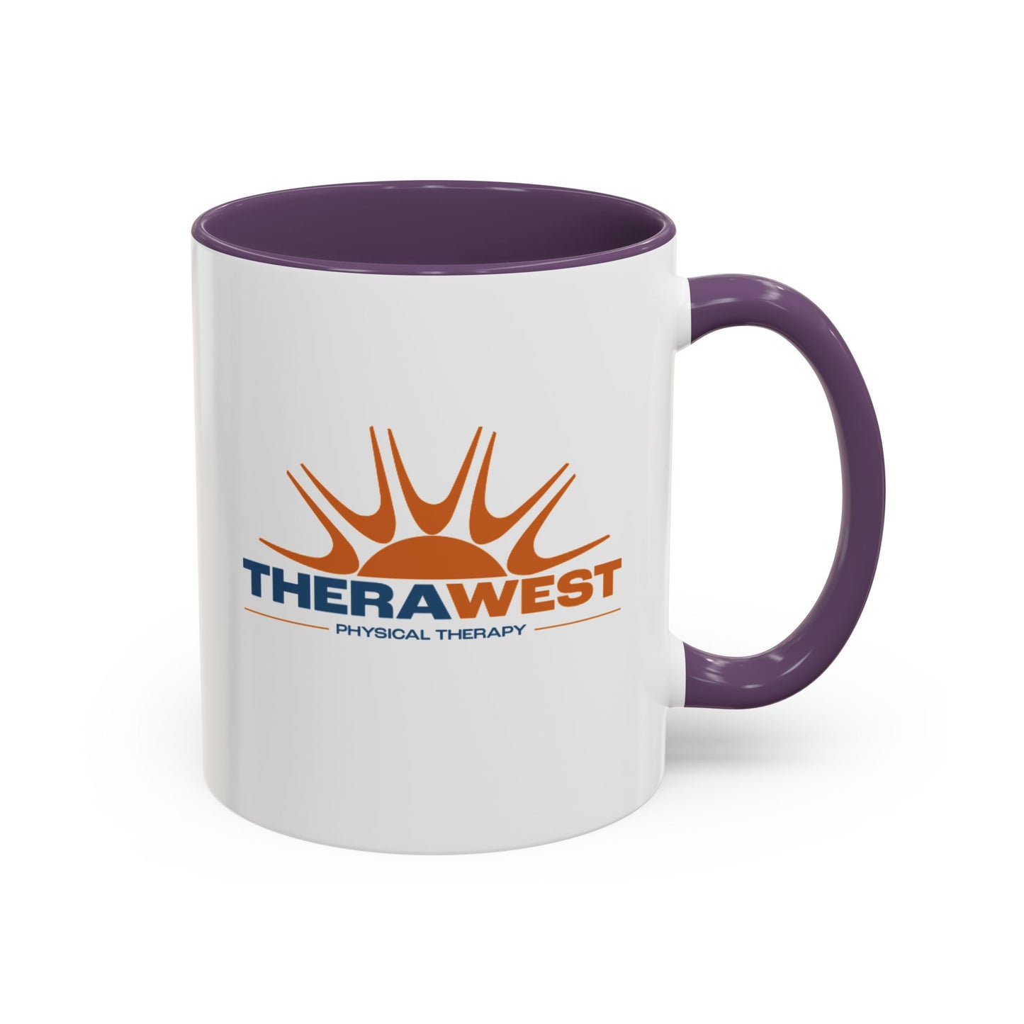 Colorful Handle TheraWest mug 11oz or 15 oz