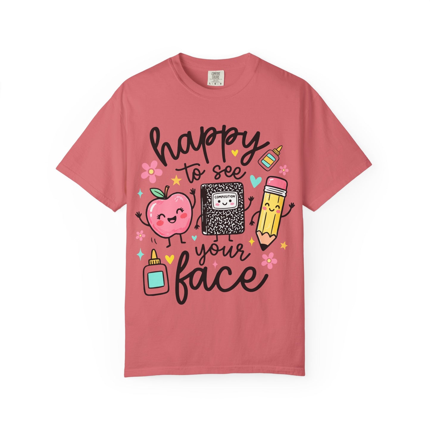 Happy to see your face version 2 comfort colors