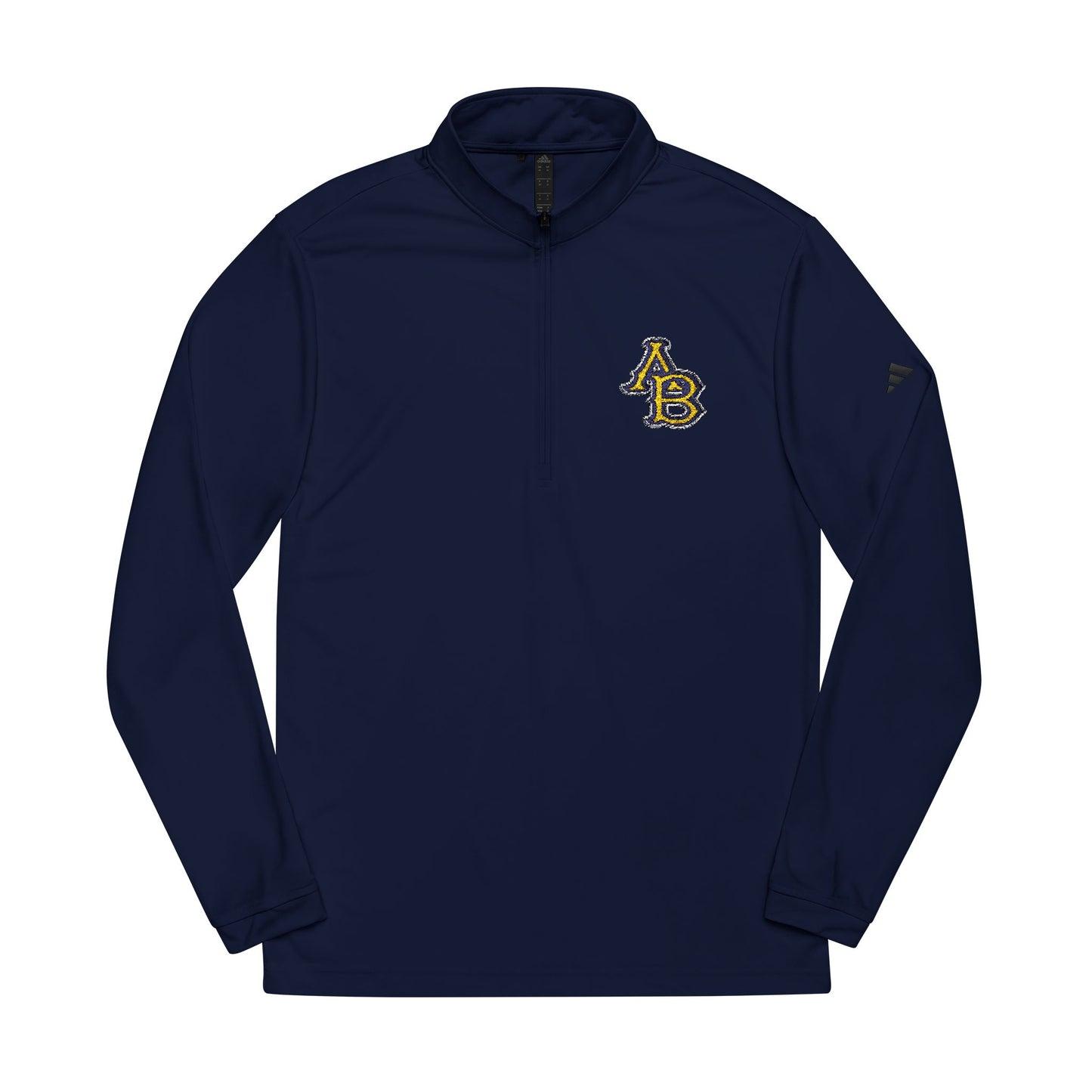 adidas® Quarter-Zip Pullover Embroidered AB Logo
