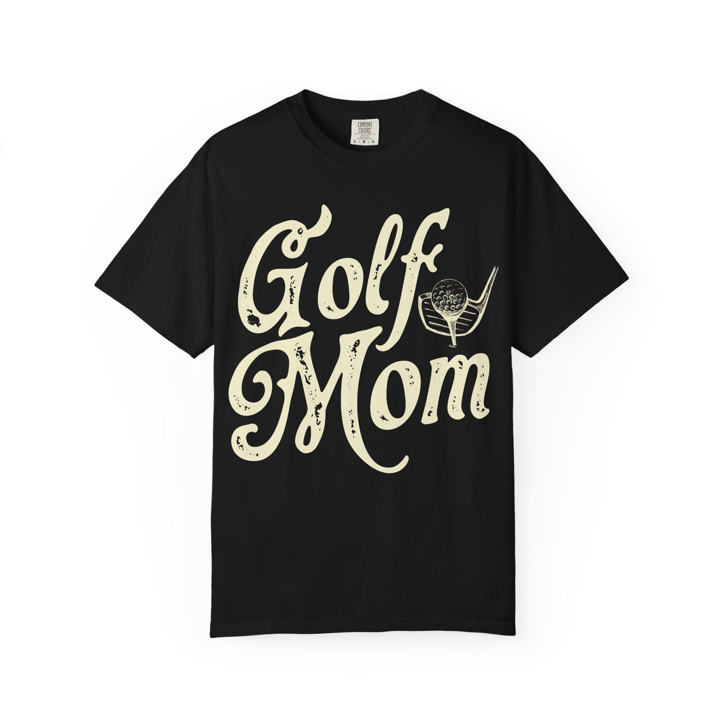 Golf Mom Comfort Colors Tee