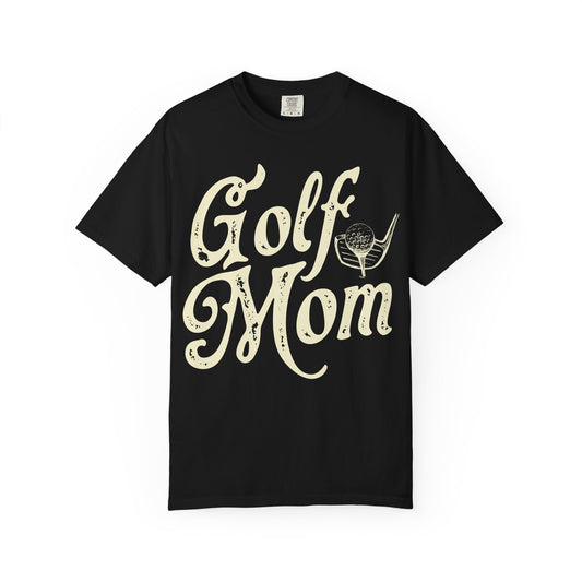 Golf Mom Comfort Colors Tee