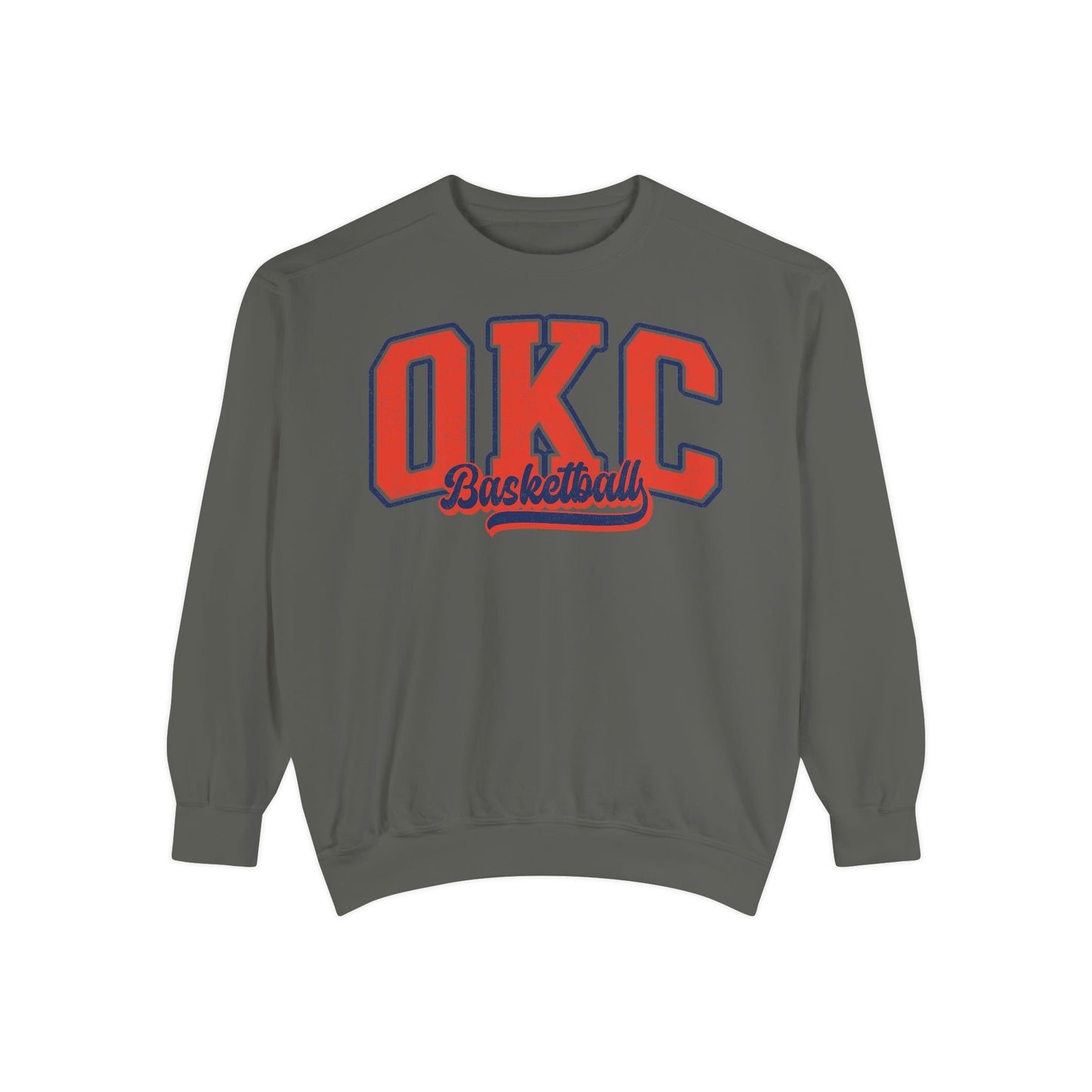 OKC Retro Heavy Weight Comfort Colors Crewneck