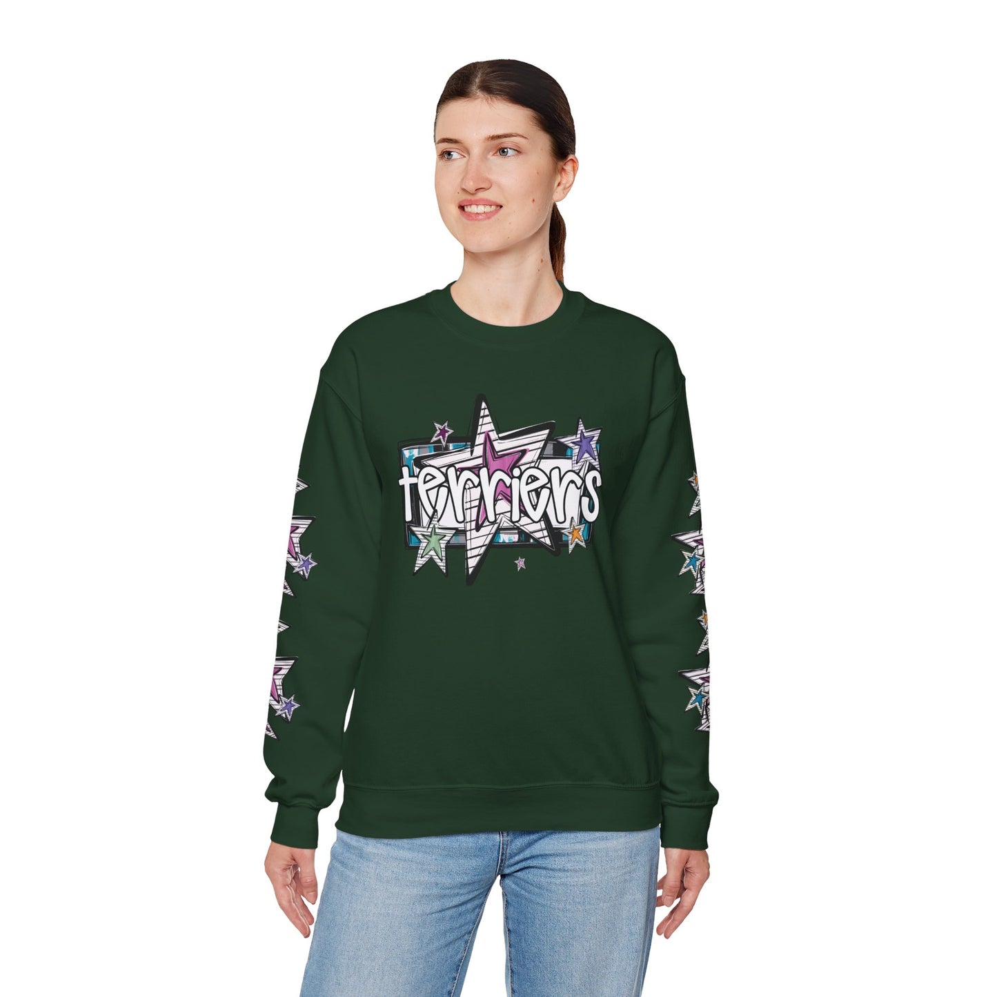 Terrier Stars with Sleeve Designs