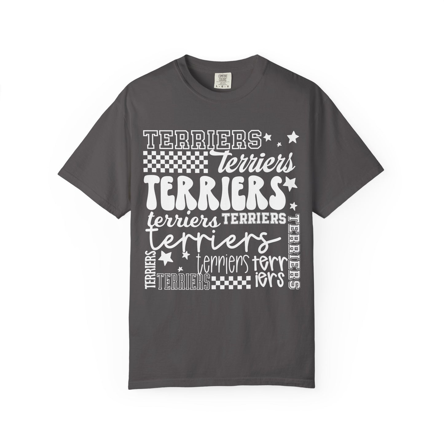 Terriers Repeated Comfort Colors Tee