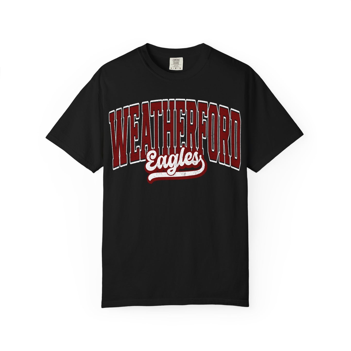 Retro Weatherford Eagles Comfort Colors Tee