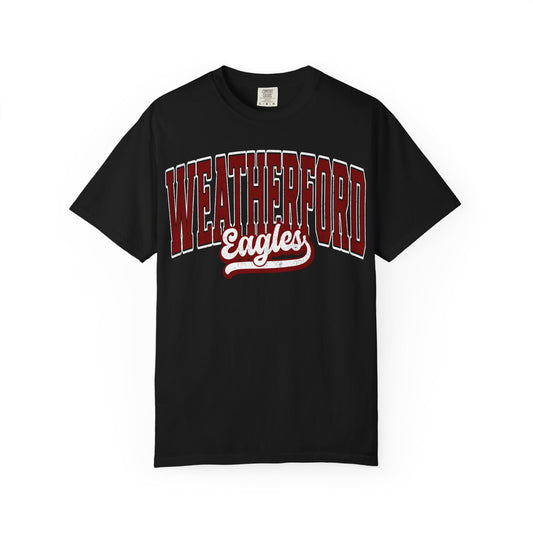 Retro Weatherford Eagles Comfort Colors Tee