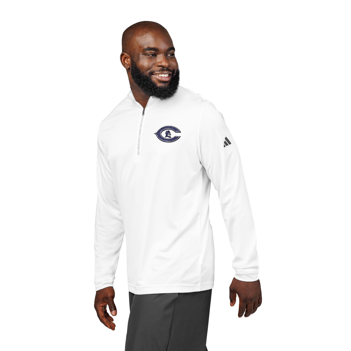 adidas® Quarter-Zip Pullover Embroidered Cordell