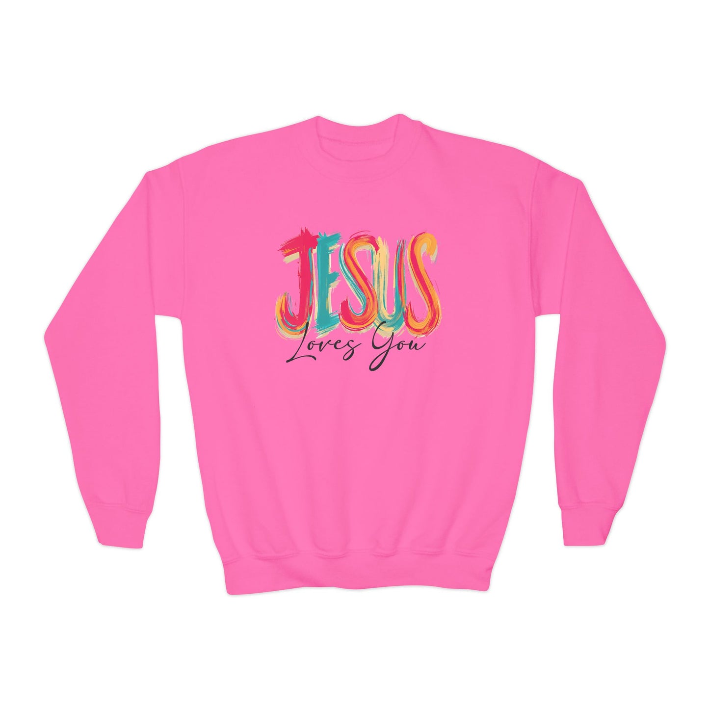 Youth Jesus Loves You Crewneck