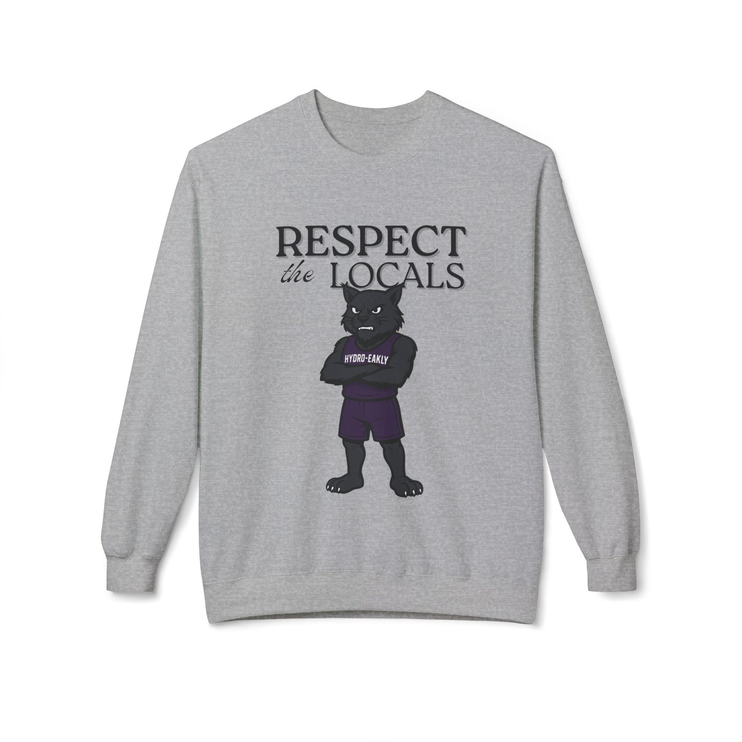 Respect the Locals Crewneck Hydro-Eakly