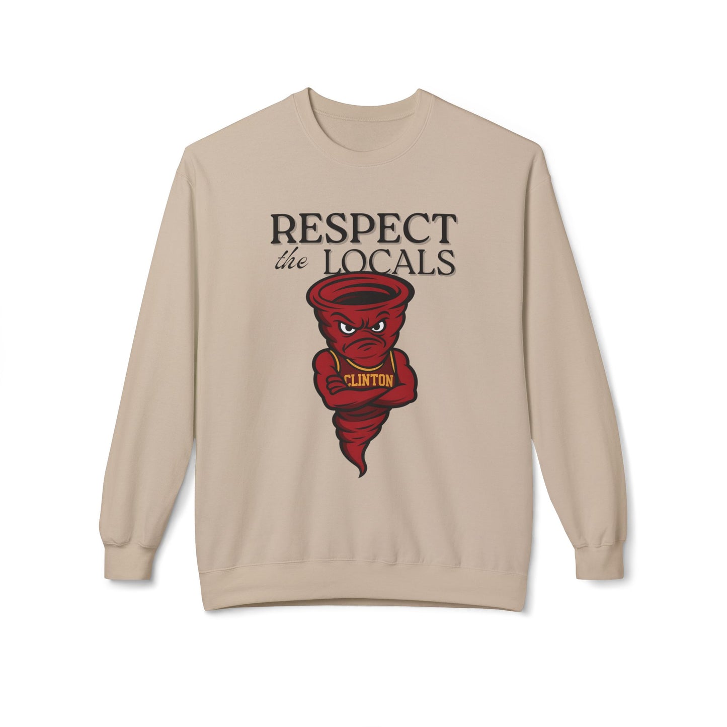 Respect the Locals Crewneck Clinton