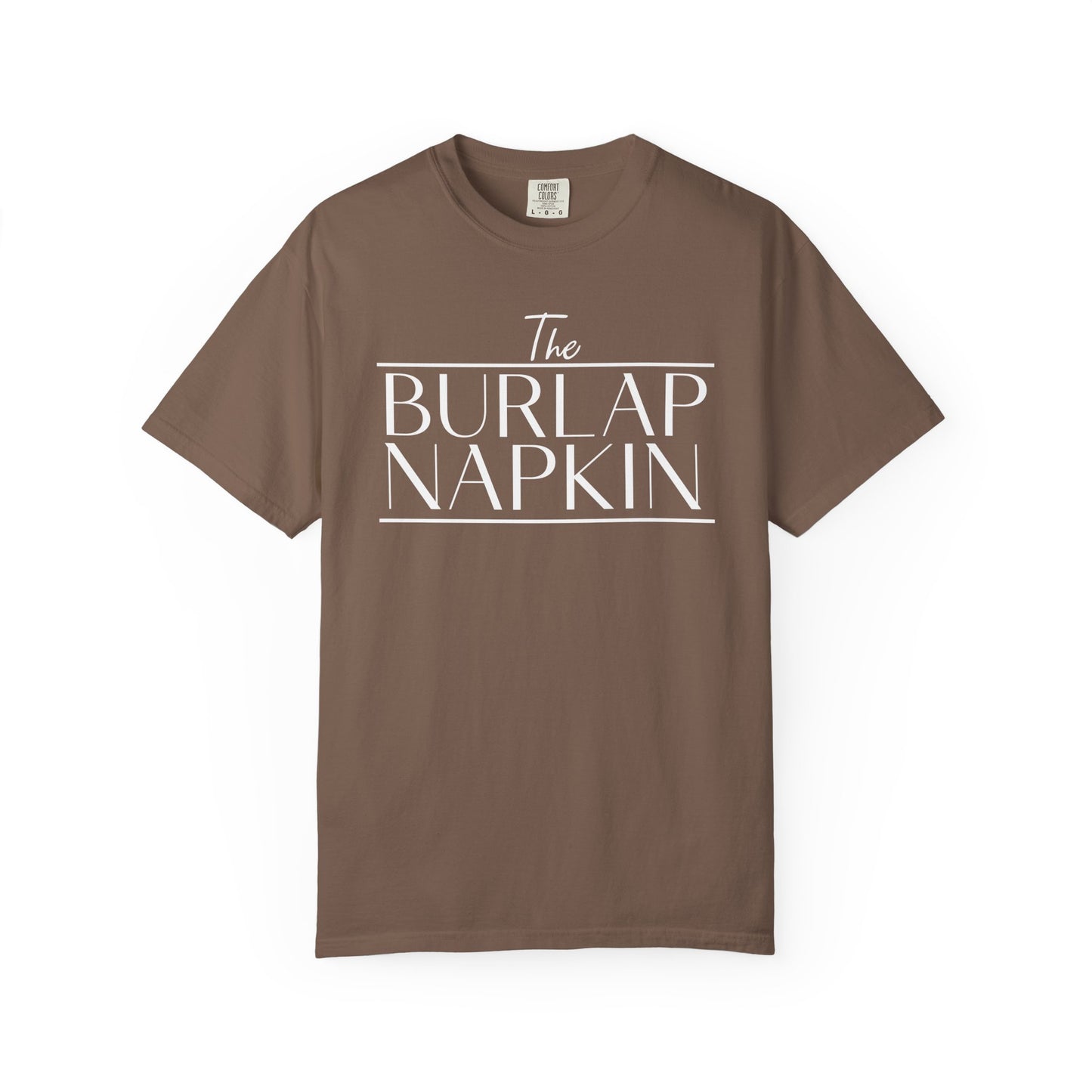 Burlap Napkin Comfort Colors Front/Back