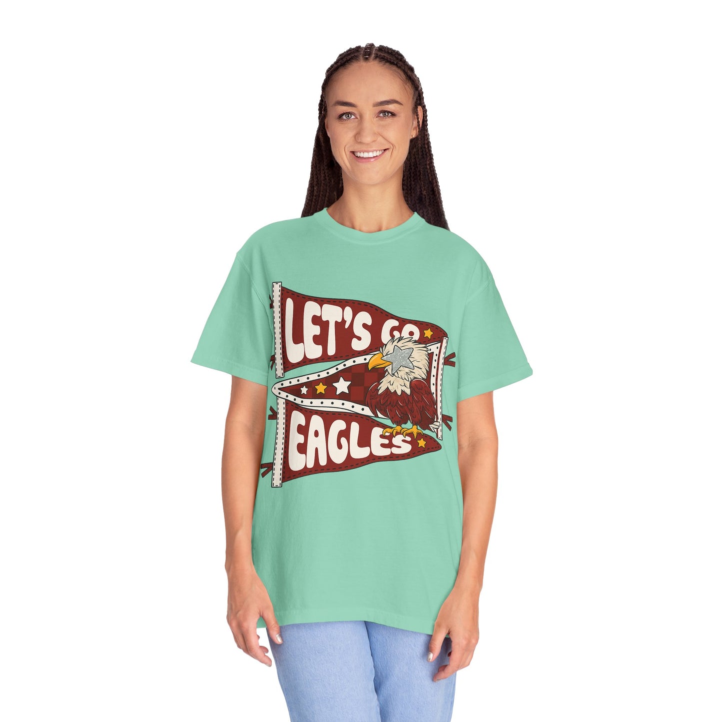 Pennant Flag Eagles Comfort Colors
