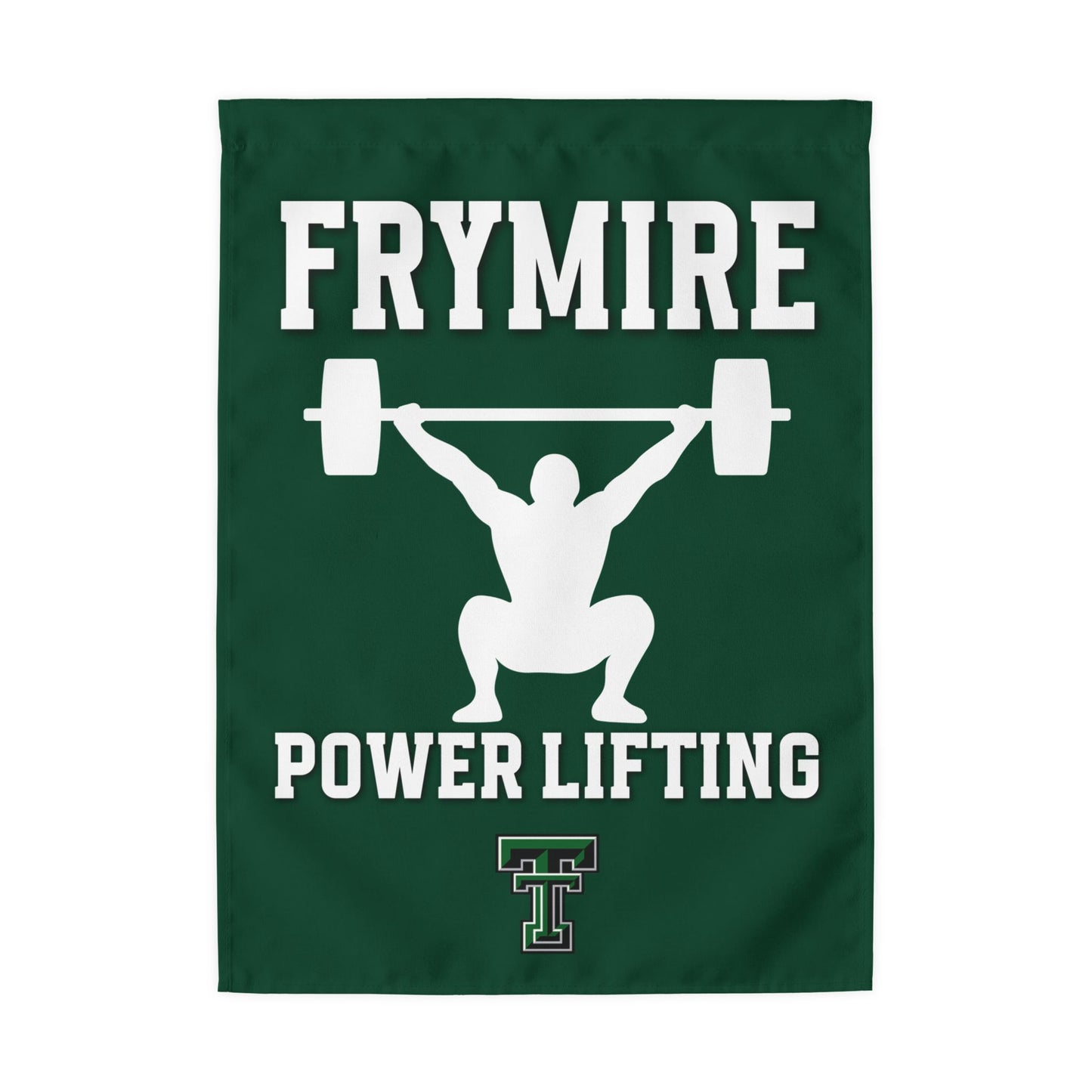 Custom Power Lifting Garden Flag 12x18