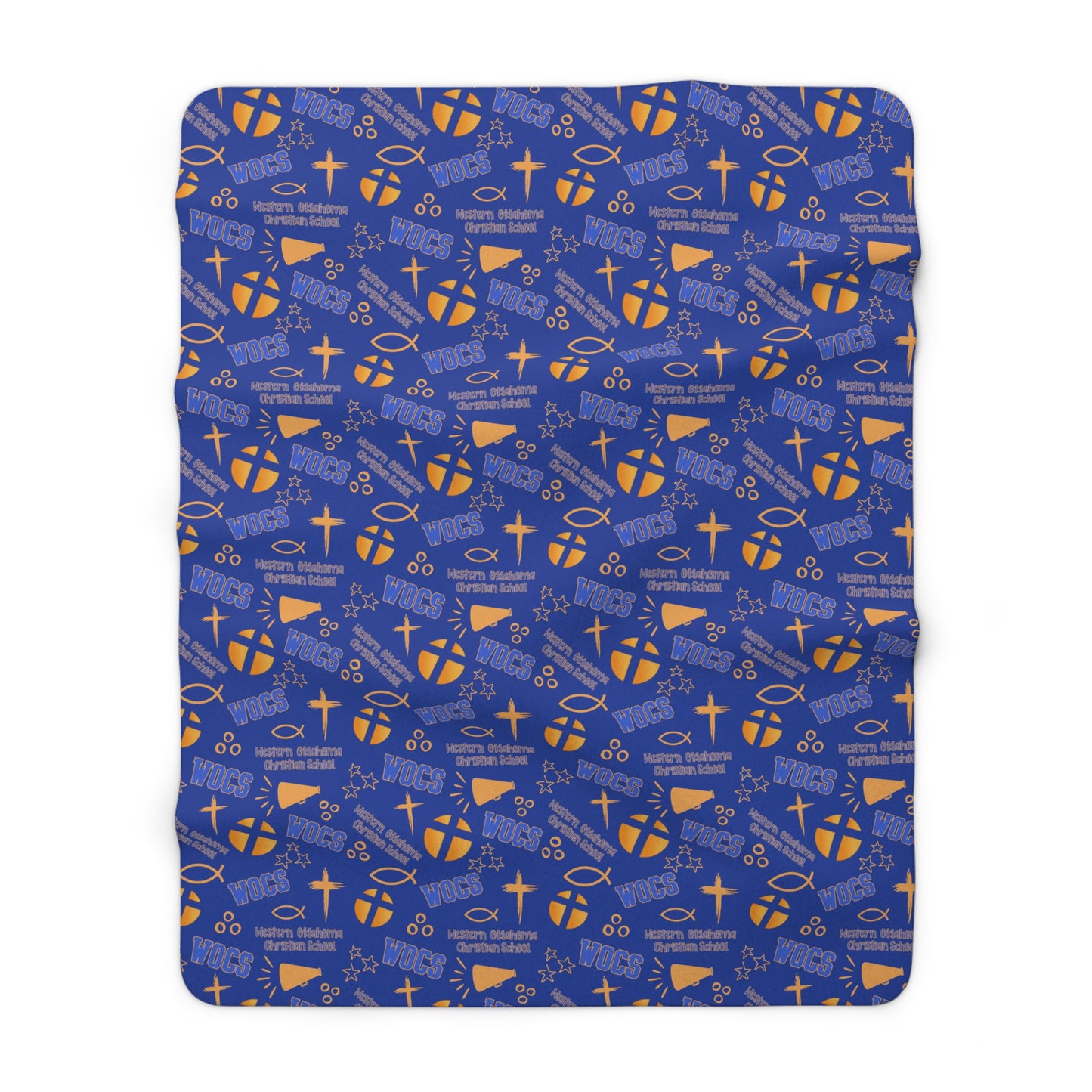 WOCS Sherpa Fleece Blanket