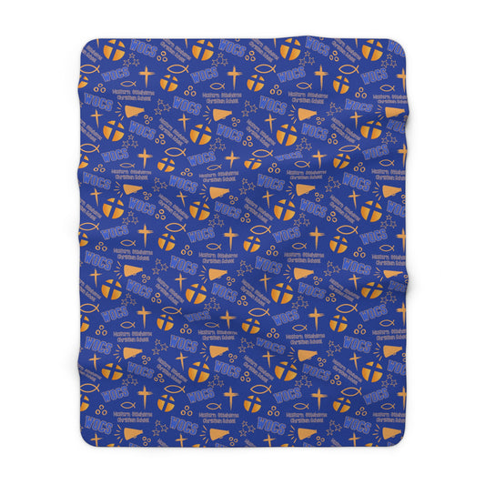 WOCS Sherpa Fleece Blanket