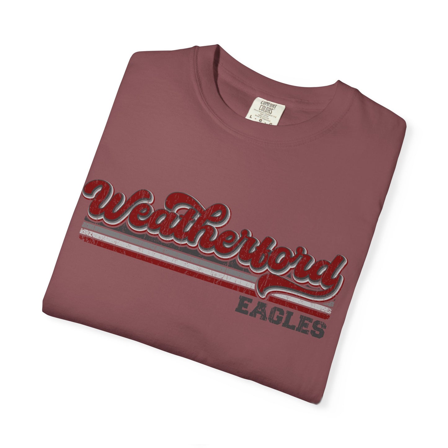 Weatherford Eagles Retro w/ Lines Comfort Colors