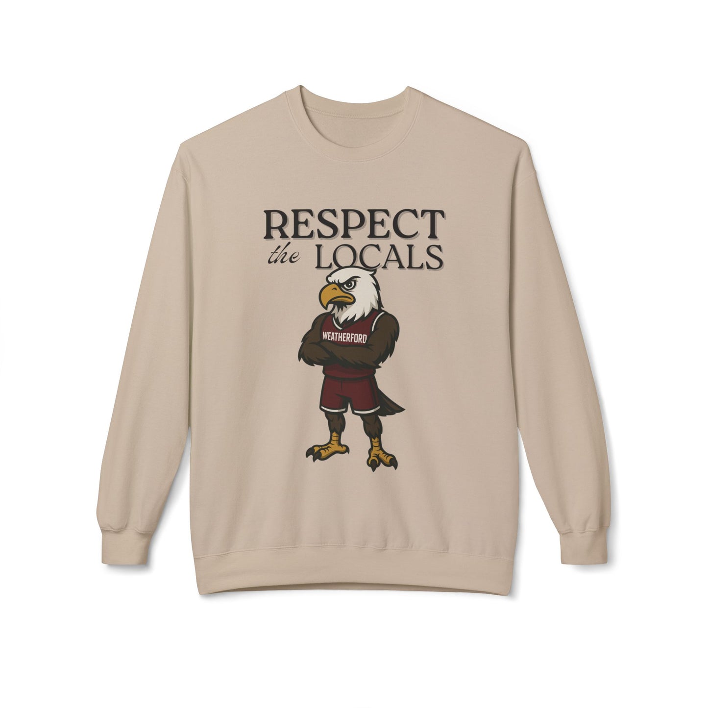Respect the Locals Crewneck Weatherford