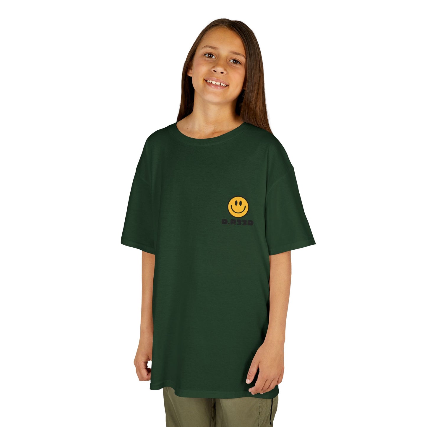 Youth I Woke Up Feeling Happy Front Back Tee