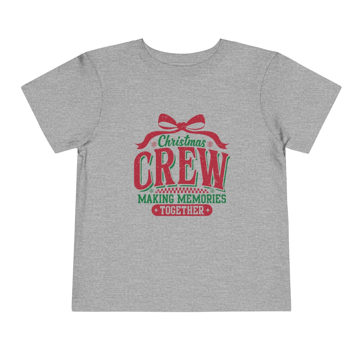 Toddler Short Sleeve Tee Christmas Crew
