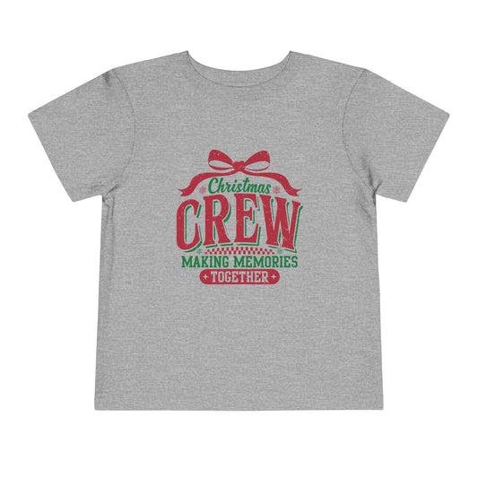 Toddler Short Sleeve Tee Christmas Crew