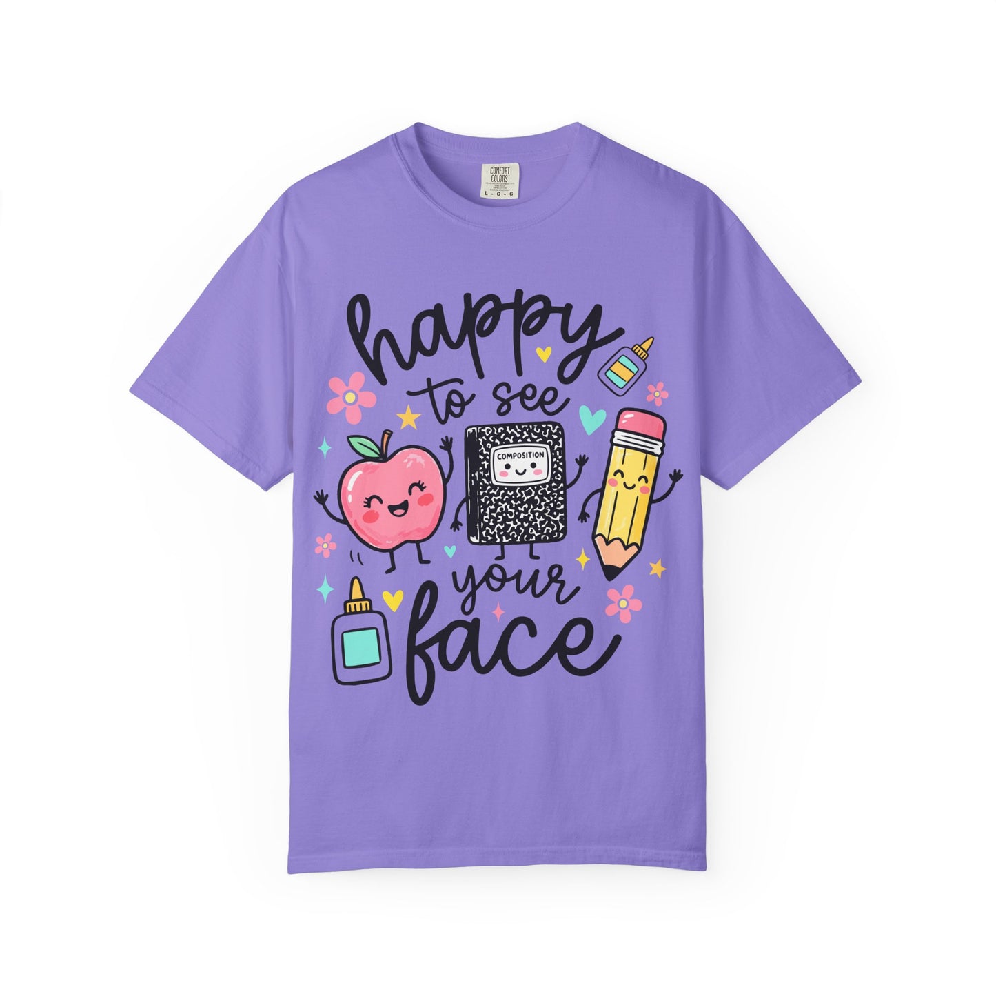 Happy to see your face version 2 comfort colors